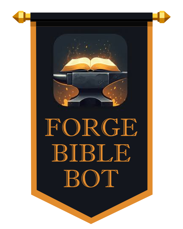 Forge Bible Bot Twitch Panel Banner
